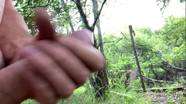 Morning Wood Leads To Outdoor Climax