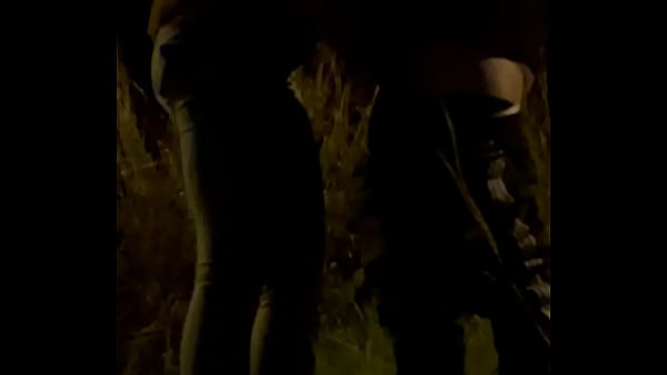 Fellatio And Mutual Jerking Off In The Field With People Watching.
