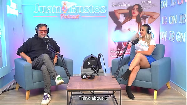 Annie Marin Sultry Blonde Slams Her Friend On Juan Bustos Podcast.