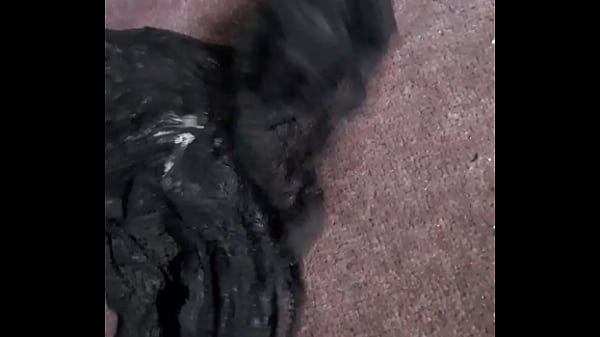 Encaje Negro De Vecina Mayor