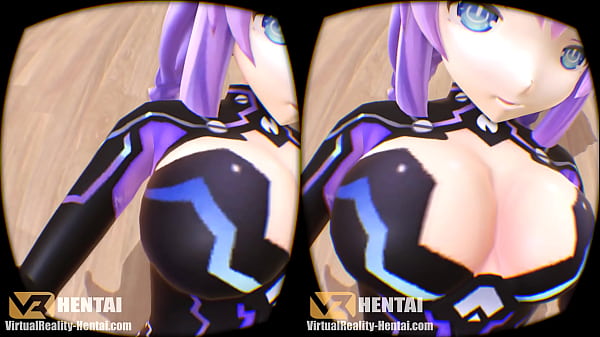 Hyperdimension Neptunia - Purple Heart In 3D SBS