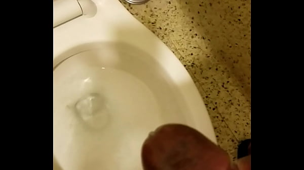 Strokin In The Bathroom