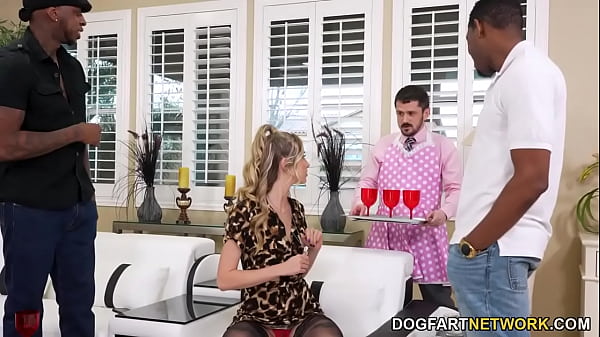Frisky Haley Reed Gets A Full DP By Two BBCs