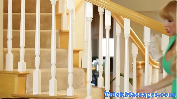Exquisite Fair-haired Stepmom Boob Screws Prick