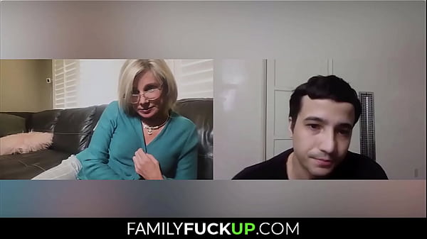 FamilyFuckUP.com - Tramp Strip And Masturbates For Her Favorite Grandson, Payton Hall, Ricky Spanish
