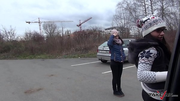 Poor Hungarian Hottie Got Kicked Out Bare At The Buss Station