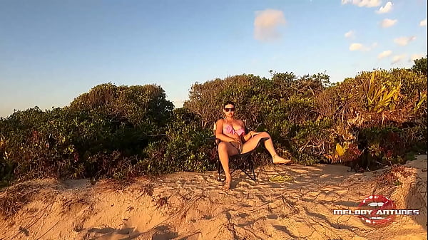 THE HOTEST HITTING WITH THE FAIR-HAIRED AT SUNRISE AT THE BEATCH DO CAMPECHE IN FLORIANÓPOLIS - SC CAMPING DO REMOR | MELODY ANTUNES