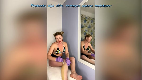 Self Depilation Of Alluring Stems And Ravishing Hands By Domme SugarNadya
