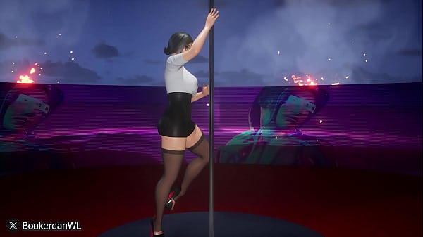 Pole Dance In The Desert [3D Hentai]