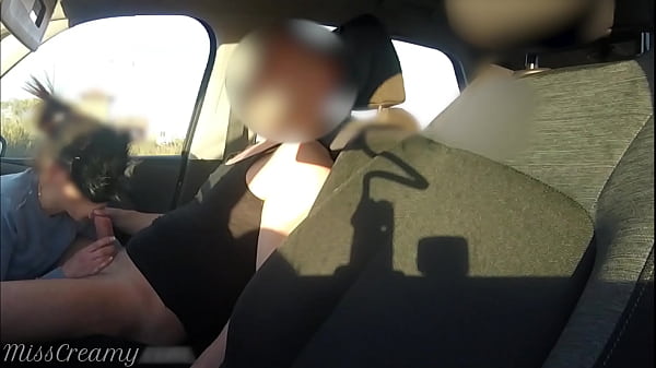 Stranger Caught My Wifey Licking Dick In The Car In The School Parking Lot - MissCreamy