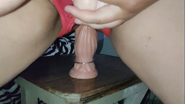 Esposa Quicando No Brinquedo Montada