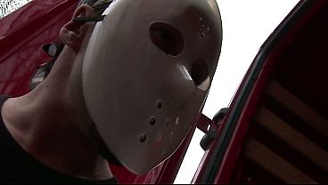 A Young Vixen Was Picked Up In The Middle Of Nowhere And Fucked Anally By Two Strange, Masked Blokes In Their Truck