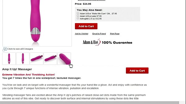 Adam And Eve Amp It Up! Sex Toy Massager Review