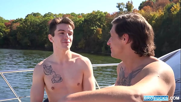 At The Boat, Dalton Sunbathes Naked, Motivating Caleb To Take Some Secret Pictures Of Him. Flattered, He Invites Caleb To Try His First Boner