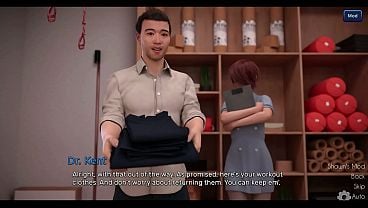 The Awakening #3 - Caregiver Juliet Stroking Her Juicy Pussy Over Xavier's Dick | Visual Novel Gameplay