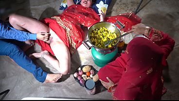 XXX Indian Step Desi MUM Chudai Kitchen Nasty Whispers In Hindi Chudai XXX