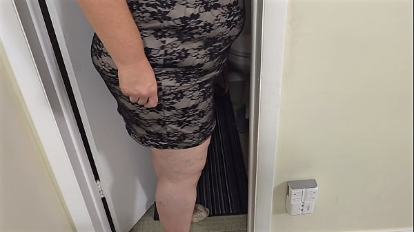 Massive Melons Round Fat Behind Bbw Plumper Hijab Busty Cougar Showcasing Her Curvy Mature Pussy In Taut Mini Sexy Dress Close Up - Camera Fella Catch Ramming My Wide Open Pussy
