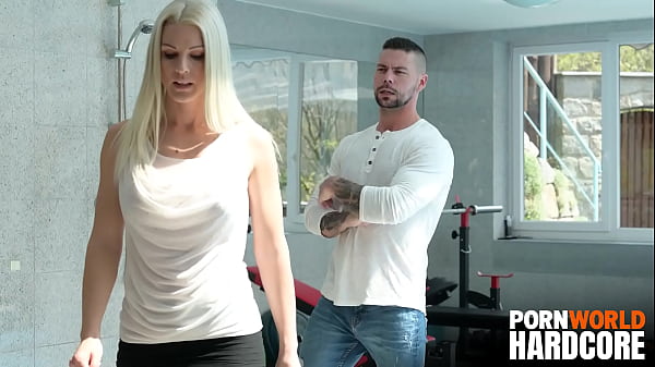 Sexy Golden-haired Blanche Bradburry Turns House Viewing Into DP Orgy With Minx Nicole Treasure