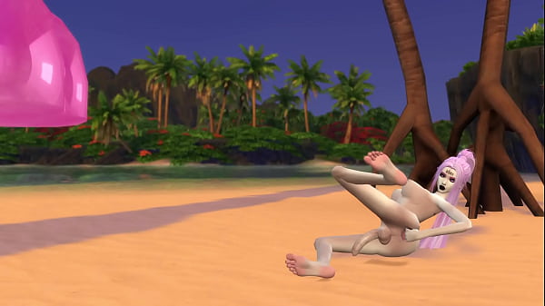 Ladyboy Anal Fist Fuck On Tropical Beach Sims 4