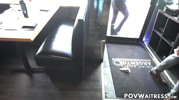 Latina Waitress Lured And Smashed By Hung Newcomer