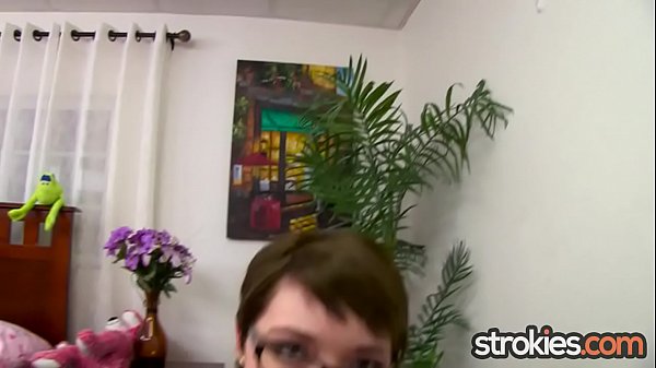 STROKIES Teen Emma Snow Smotherred In Cum After Hand Work