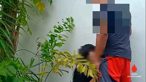 Kinantot Ko Ang HONEY Ng Tropa Sa Likod Ng Bahay Nila - Pinay Sex