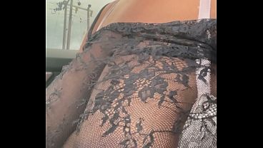 Bbw Breasts Melons Display In Public Car