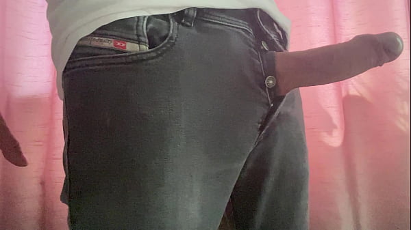 Mr Massive Shaft UK Forceful Length Is Bursting From The Jeans, How Oversized Is It?
