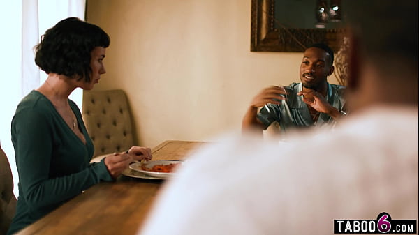 Spouse Cuckold By Black Supervisor And Himself When He Came Over For Dinner