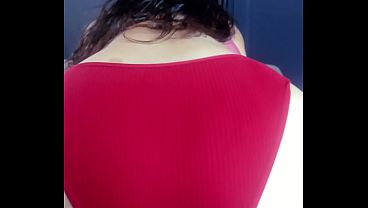 No Puedo Follar Con Mi Hermanastro, Pero Puedo Hacer Que Se Corra Sobre Mis Panties Rojas