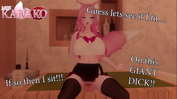 CAT HONEY KANAKO Finds A ROD And Sees If She Can FIT On That PRICK!!!