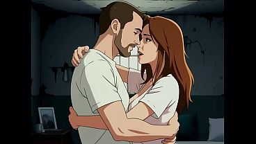 (AI Toon) Lifer Johnny Has His Wifey Visit His Cell For Some Head