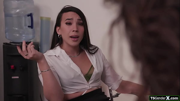 Latina Blows On Asian Shemale Supervisor Toes And Rimmed Her Butt