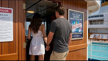 His Hotwife Got Creampied In Front Of Him On The Cruise Ship For Showcase Tickets ( AI Generated )