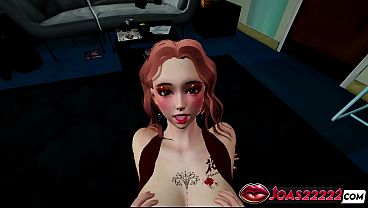 Yuuka In Sexy Dress 3D Hentai - POV Boobs Massage With Whimpers, Standing Eating Out With Close-Up Views, And Bed Honeypot Intense Finger Banging Ending With Explode