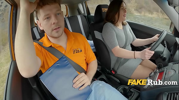 Massive Butt Czech HOTWIFE Hammers The DMV Dude
