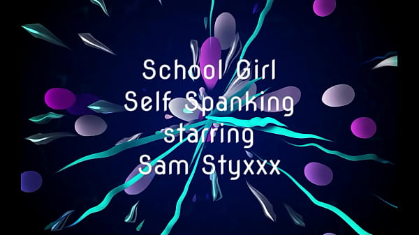 Self Bottom Slapping Auburn-haired Starring Sam Styxxx