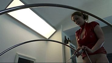 Latex Mommy Queen Foot-Hand-Milking!