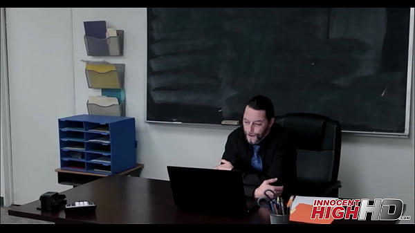 Nerdy H. Teen Smashed By Instructor