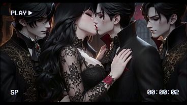 The Goth Nympho Covets To Be Stuffed By Many Shafts, She's So Randy - AI-generated Content