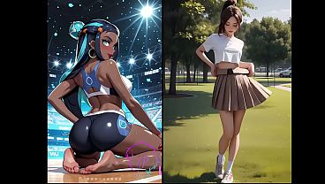 Mujeres Anime Compilation: Dragon Sack Naruto Pokemon