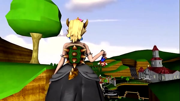 Bowsette Plays Hard With Mario And Luigi