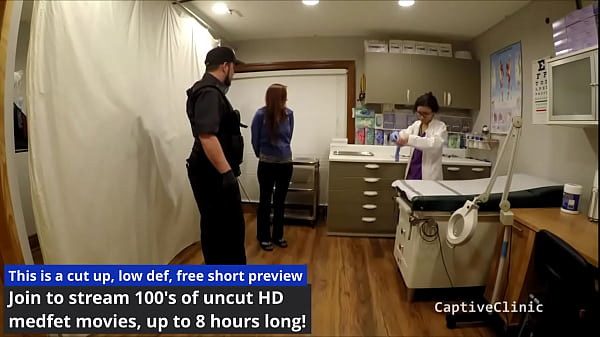 Donna Leigh Arrested, Peel Searched, Interrogated By Doctor Tampa & Nurse Lilith Rose In "To Attend & Disrespect" Movie! Watch The Full 1 Hour Movie Only At BondageClinic! Reup