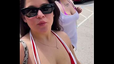 VLOG: Unclothed Beach In Miami With 2 Shapely Baddies