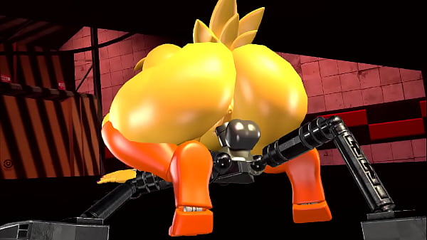 Toy Chica Es Follada Por Un Endoesqueleto (FNAF)
