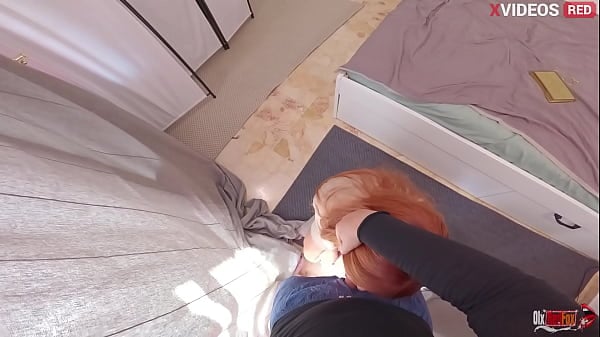The Stepson Takes Out His Penis In Front Of His Stepmom, And She Starts Gobbling It Sweetly And Asks Him To Smash Her! And Then Cum In Her Maw