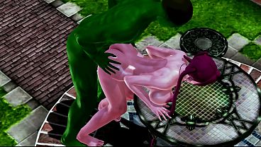 Goblin Brazenly Railed A Lonely Elf With Busty Rack Hentai 3D Anime