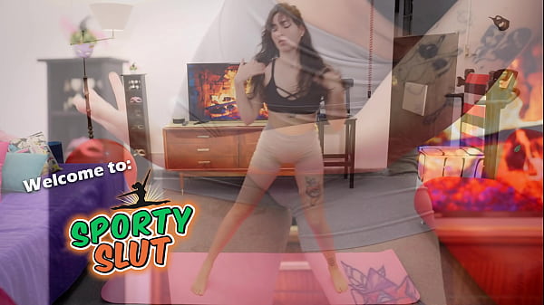 Roundest Behind! Puffiest Cameltoe! Tall Lean Raven-haired Wrecking In Biker Leggings!