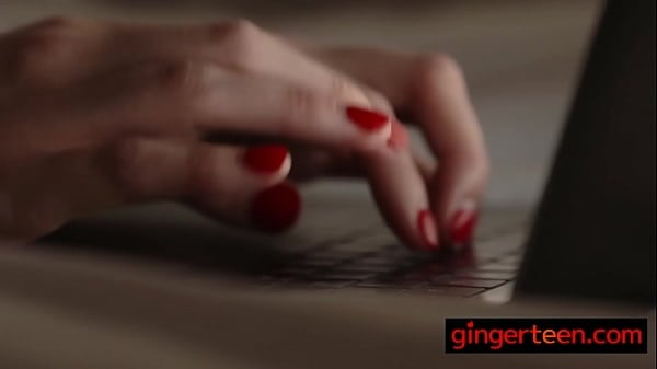 Softcore Ginger Teen Taken From Behind By Lover With Thick Shaft