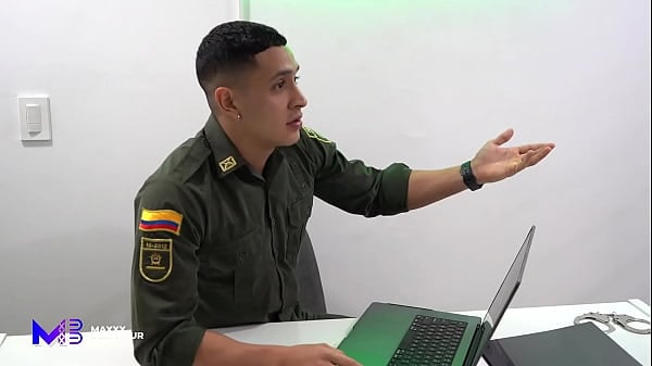 Cop Bangs Nympho At The Police Station - Max Betancur & Shairapsychosex